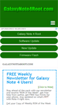 Mobile Screenshot of galaxynote4root.com